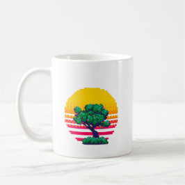  Retro Zonsondergang Boom Avontuur Koffiemok