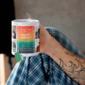 Retro Zonsondergang Foto Mijnheer en Mevrouw 50-ja Koffiemok