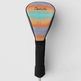 Retro Zonsondergang  Golfheadcover