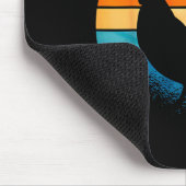 Retro Zonsondergang Haan Kippenliefhebber  Muismat (Hoek)