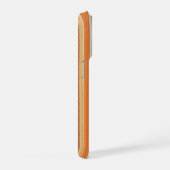 Retro zonsondergang monogram strepen lijnen boho iPhone hoesje (Rechterkant)