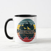 Retro zonsondergang Mountain master Mok (Links)