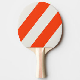Retro Zonsondergang Oranje Drie Dikke Strepen Tafeltennisbatje