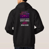 Retro Zonsondergang Trillingen Hoodie (Achterkant)