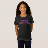 Retro Zonsondergang Trillingen T-shirt (Voorkant volledig)