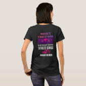 Retro Zonsondergang Trillingen T-shirt (Achterkant volledig)