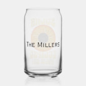 Retro zonsverduistering Totale verduistering 8 apr Blikvorm Glas (Achterkant)