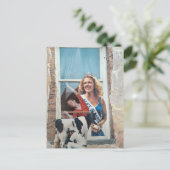 Retro Zuivelprinses Collage  Briefkaart (Staand voorkant)