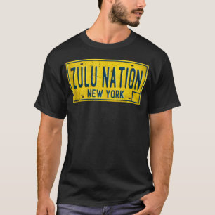 Retro Zulu Nation Hip Hop Rap Muziek New York T-shirt