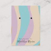 Retro zwaait Artisan die beeldschermen verdient Contactkaartje (Voorkant)