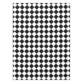 Retro zwart-wit geruit patroon Home Decor Tafelkleed (Voorkant)