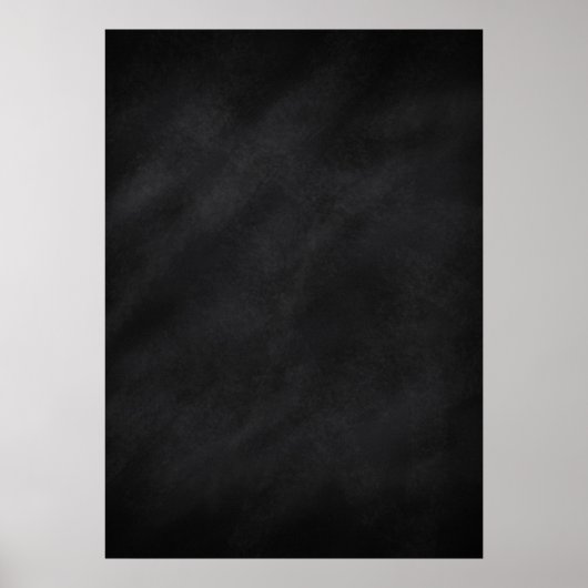 Retro Zwarte Schoolbord Textuur Poster (Voorkant)