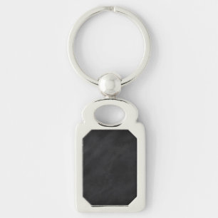 Retro Zwarte Schoolbord Textuur Sleutelhanger
