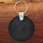 Retro Zwarte Schoolbord Textuur Sleutelhanger (Voorkant)