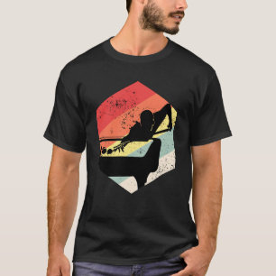 Retro  zwembad biljart Funny T-shirt