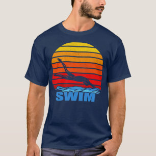 Retro  zwemgift 2 t-shirt