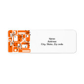 Retroadres Etiket (Voorkant)