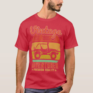  RetroAdventurer EST 1985 Verjaardagscadeau T-shirt