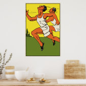 Retrobaankampioen Poster (Keuken)