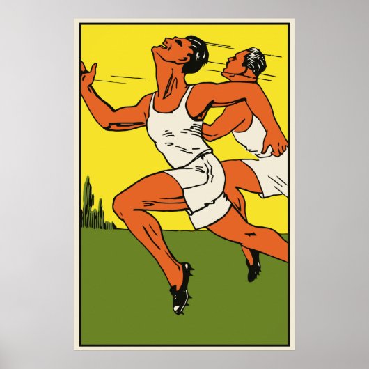 Retrobaankampioen Poster (Voorkant)