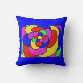 Retroblaadjes Kussen