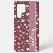 Retrobloei Samsung Galaxy Hoesje (Achterkant)