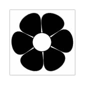 Retrobloem Rubberstempel (Afrduk)