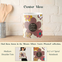 Retrobloemen "Bloeien waar je geplant bent"