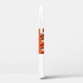 Retrobloemen en bladeren naadloos. Case-Mate iPhone case (Achterkant / Links)