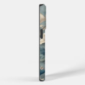  Retrobloemen & Klassieke Patronen Case-Mate iPhone Case (Achterkant / Rechts)