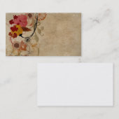 Retrobloemen Visitekaartje (Voorkant / Achterkant)