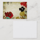 Retrobloemen Visitekaartje (Voorkant / Achterkant)