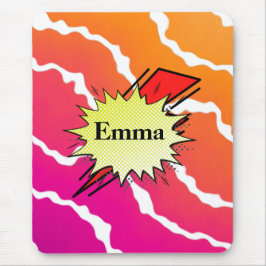 Retroborrelkleurstrip Muismat