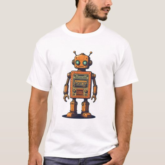 Retrobot Logo T-shirt (Voorkant)