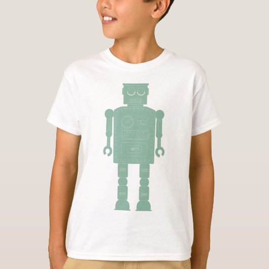 Retrobot  speelgoed t-shirt (Voorkant)