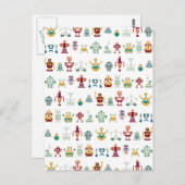 Retrobotbriefkaart Briefkaart (Voorkant / Achterkant)