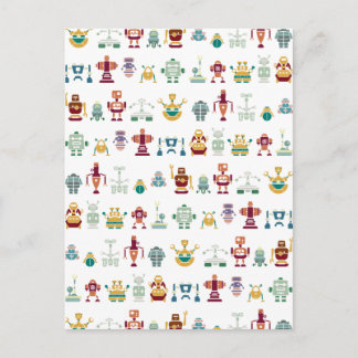 Retrobotbriefkaart Briefkaart