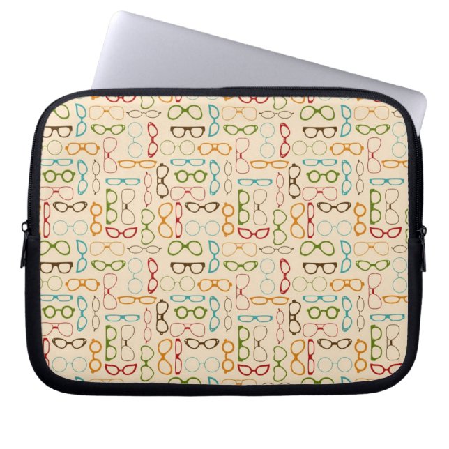 Retrobril Laptop Sleeve (Voorkant)