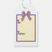 Retrocadeau-labels Cadeaulabel (Achterkant)