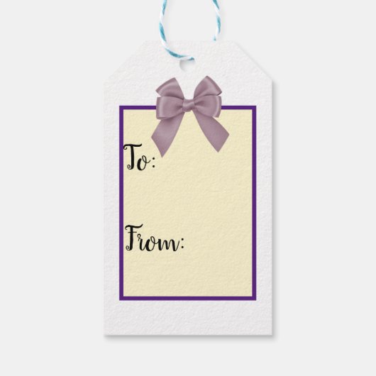 Retrocadeau-labels Cadeaulabel (Achterkant)