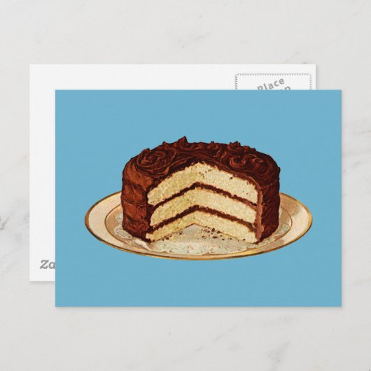 RetroCake Briefkaart (Voorkant / Achterkant)