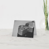 Retrocamera Bedankkaart (Voorkant)