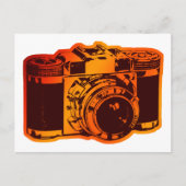 retrocamera briefkaart (Voorkant)