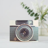 Retrocamera Briefkaart (Staand voorkant)