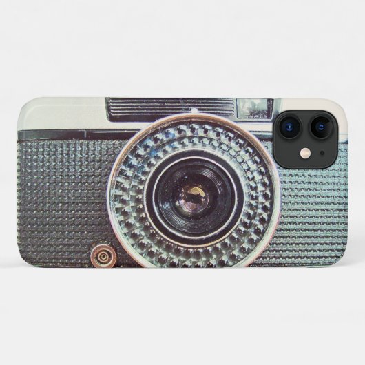 Retrocamera Case-Mate iPhone Case (Achterkant (horizontaal))