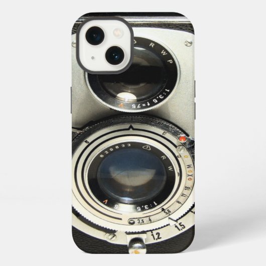 Retrocamera iPhone Hoesje (Achterkant)