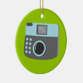 Retrocamera Keramisch Ornament (Rechts)