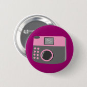 Retrocamera Ronde Button 5,7 Cm (Voorkant /achterkant)
