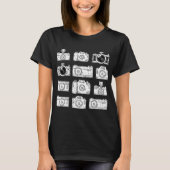  retrocamera t-shirt (Voorkant)