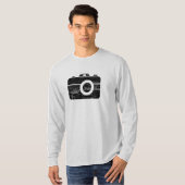 Retrocamera T-shirt (Voorkant volledig)